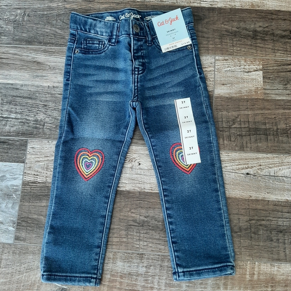 Toddler size 2 Cat and Jack jeans
